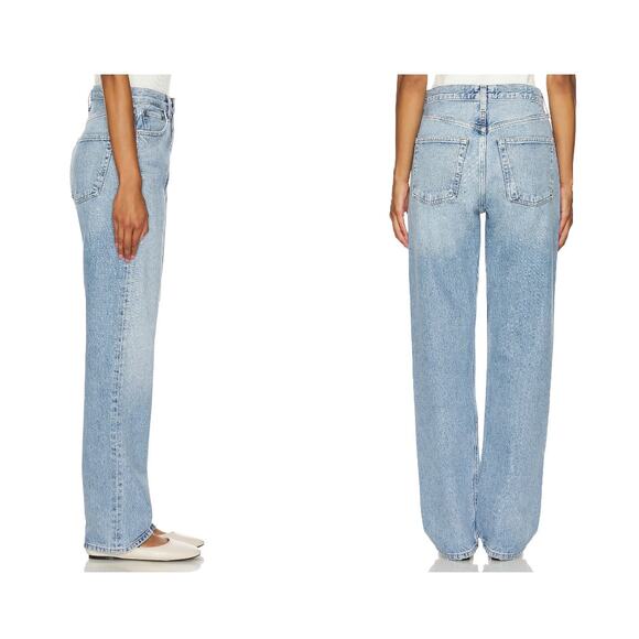 AGOLDE Kelly High Rise Relaxed Straight in Harmonic - Picture 2 of 8